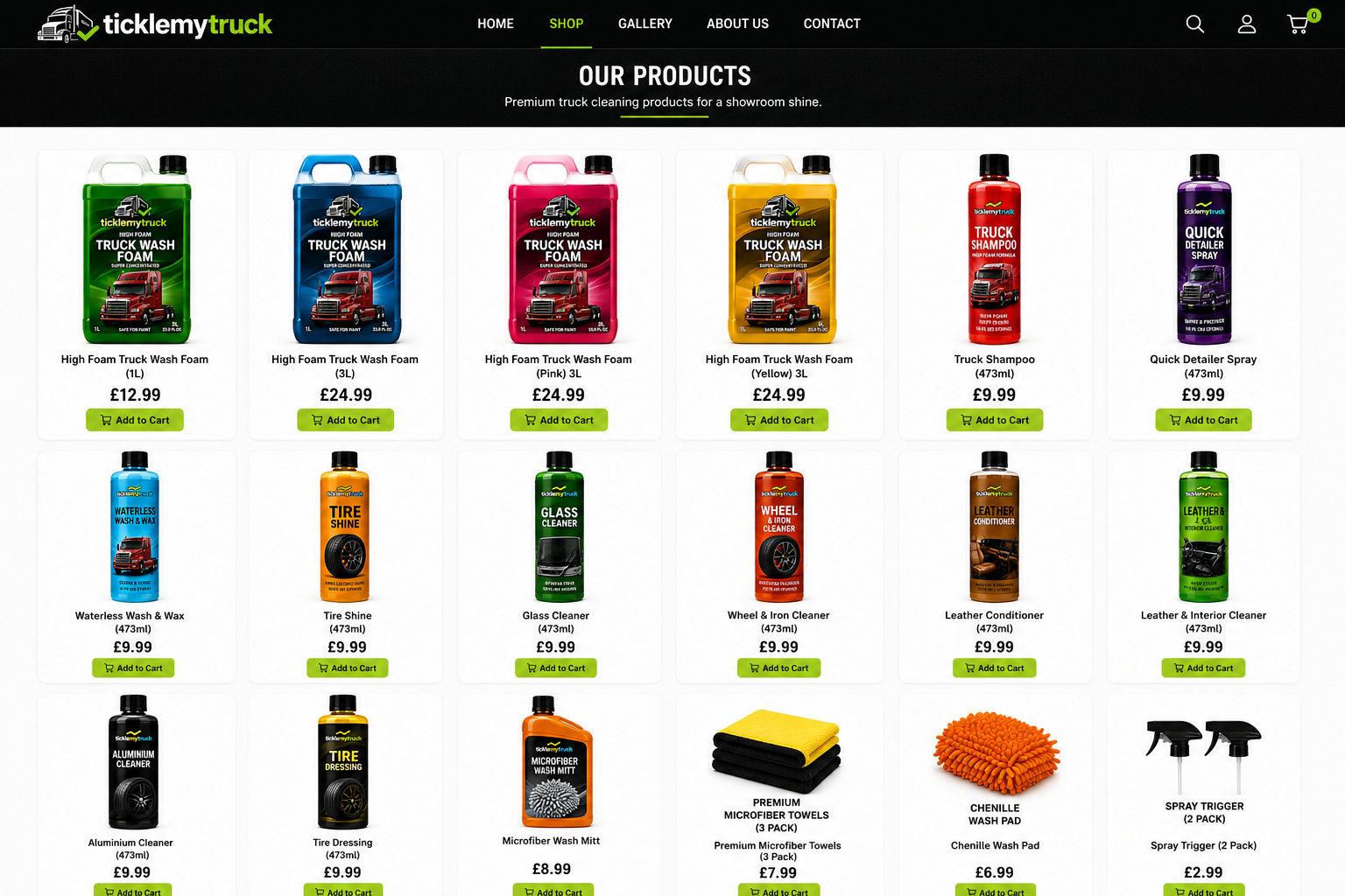 Tickle My Truck product collection